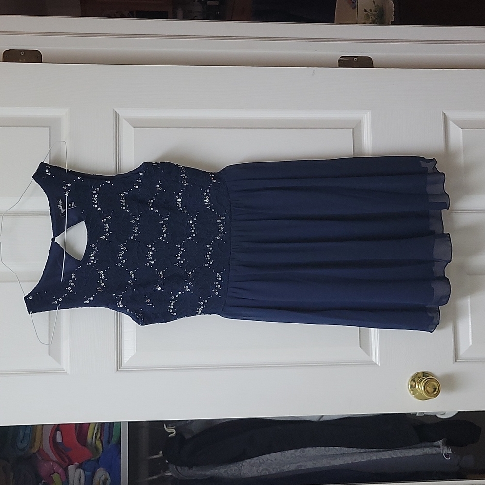 NWT Navy Blue Holiday Dress